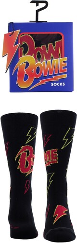 PERRI'S DAVID BOWIE GIFT BOX LOGO CREW SOCKS