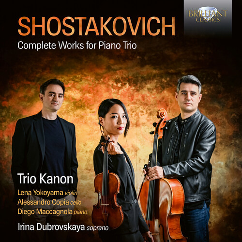 Trio Kanon - Shostakovich: Complete Works For Pno Trio vinyl record cover