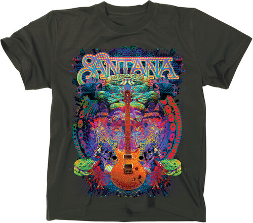 Santana - Spiritual Soul - T-Shirt - Large (Graphite)
