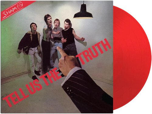 Sham 69 - Tell Us The Truth - Limited 180-Gram Translucent Red Colored Vinyl vinyl record cover