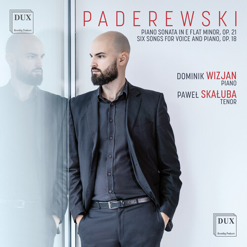 Dominik Wizjan - Paderewski: Pno Sonata In E Flat Minor Op. 21: vinyl record cover