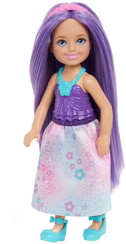 BARBIE FANTASY CHELSEA ROYAL WITH PURPLE HAIR