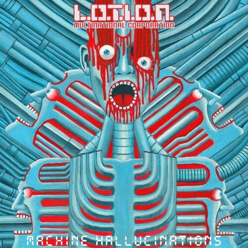 L.O.T.I.O.N Multinational Corporation - Machine Hallucinations vinyl record cover