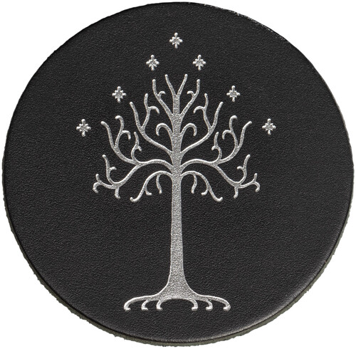Other - WETA Workshop - Lord Of The Rings - White Tree of Gondor (Leather Coaster Set of 4)