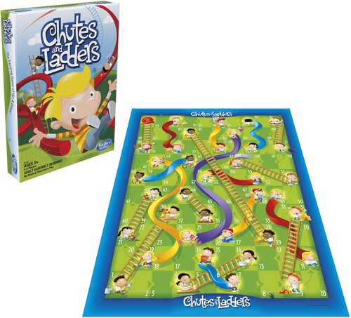 Hasbro Gaming - Chutes and Ladders Board Game