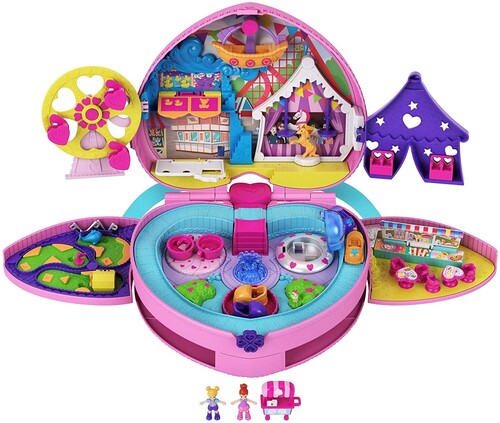 Polly Pocket - Mattel - Polly Pocket Tiny is Mighty Theme Park Backpack Compact