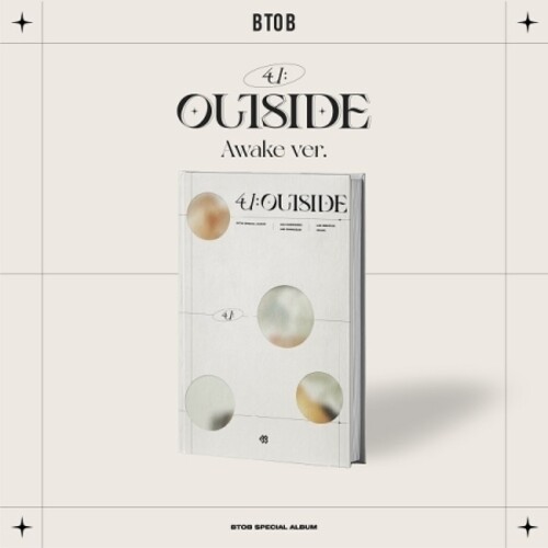Btob - 4U: Outside (Awake Version) (incl.96pg Booklet, Lyric Paper, Invitation Card, Postcard, Photocard, Film Photocard + Poster)