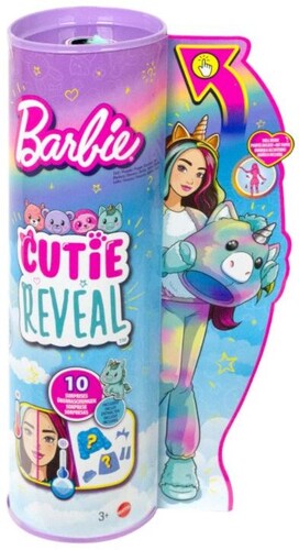 Barbie - Barbie Cutie Reveal Doll Unicorn (Papd)