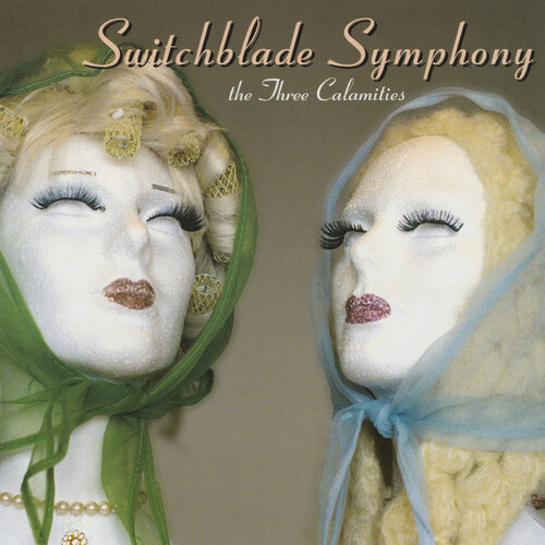 Switchblade Symphony - Three Calamities - Green/Blue Split (Blue) [Colored Vinyl]