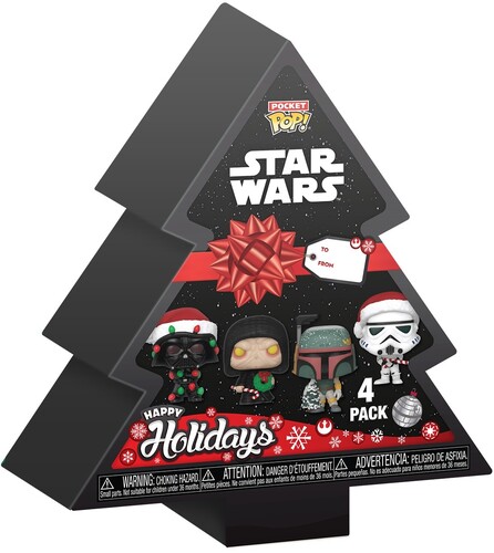 FUNKO POCKET POP STAR WARS TREE HOLIDAY BOX