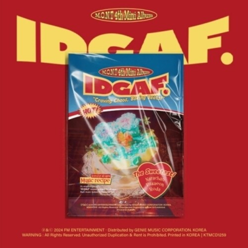 Idgaf - incl. 80pg Photobook, Postcard + 2 Photocards