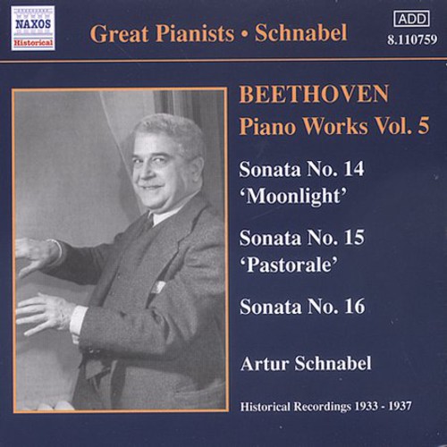 ARTUR SCHNABEL - Son Pno 14-16