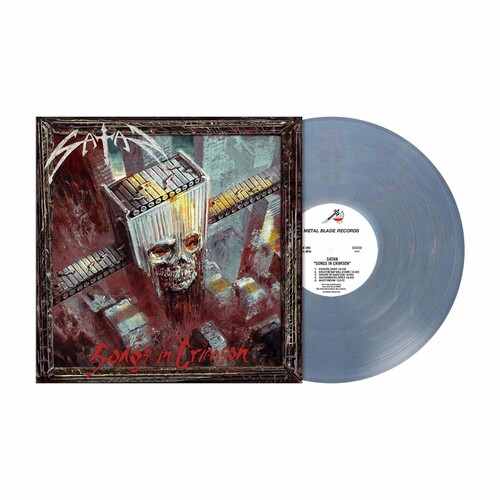 Songs In Crimson - Transparent Pigeon Blue Colored Vinyl