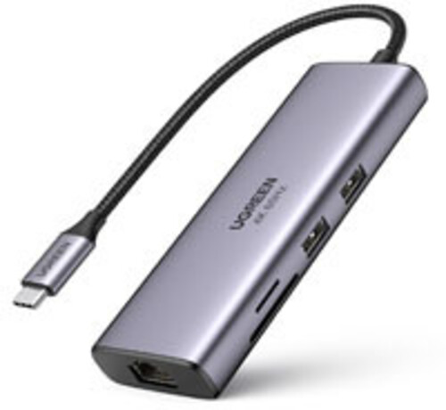 UGREEN USB-C MULTIFUNCTION ADAPTER W ETHRNT INTRFC