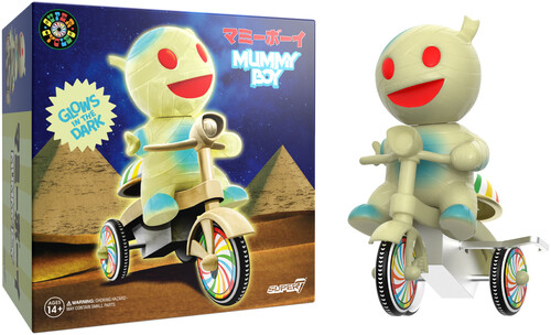 SUPER CYCLES - MUMMY BOY (GLOW WITH GLOW TRIKE)