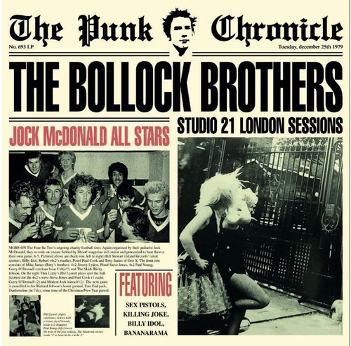 Bollock Brothers - 21 Studio Sessions - Red Colored Vinyl