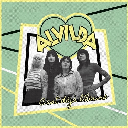 Alvilda - C'est Deja L'heure vinyl record cover