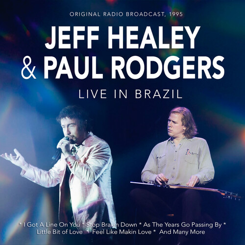 Paul Rodgers  / Healey,Jeff - Live In Brazil 1995 vinyl record cover