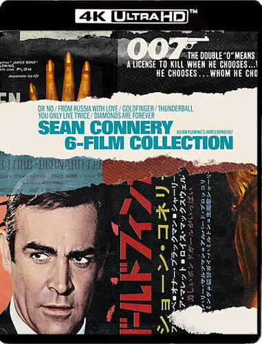 JAMES BOND SEAN CONNERY 6-FILM COLLECTION