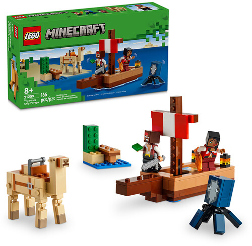 LEGO MINECRAFT THE PIRATE SHIP VOYAGE