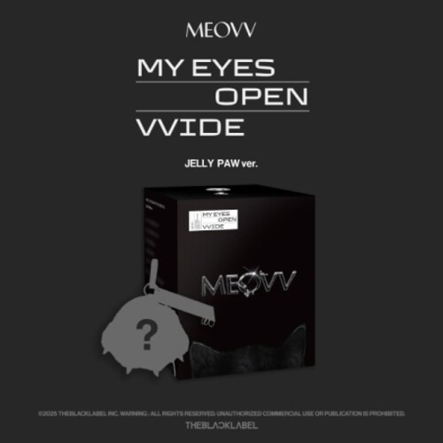 My Eyes Open Vvide - Jelly Paw Version - incl. Keyring, Vintage Photo + QR Card [Import]
