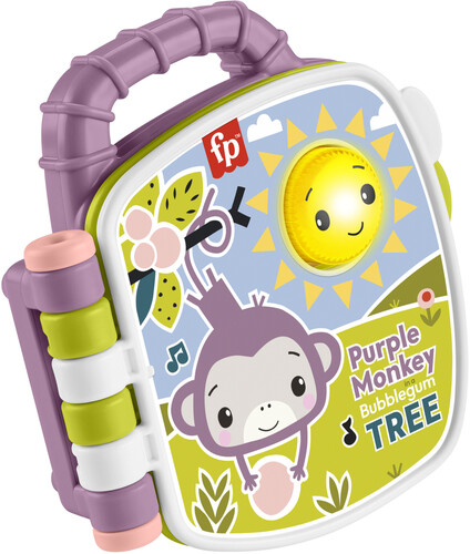Fisher Price - Purple Monkey Musical Storybook
