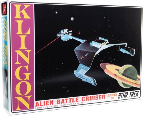 Star Trek: The Original Series Klingon Battle Cruiser AMT Model Kit