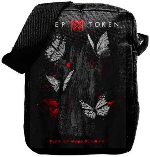 ROCKSAX SLEEP TOKEN BUTTERFLIES LOGO CROSSBODY BLK