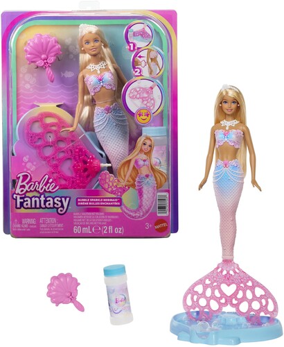 Mattel - Barbie Bubble Sparkle Mermaid Doll
