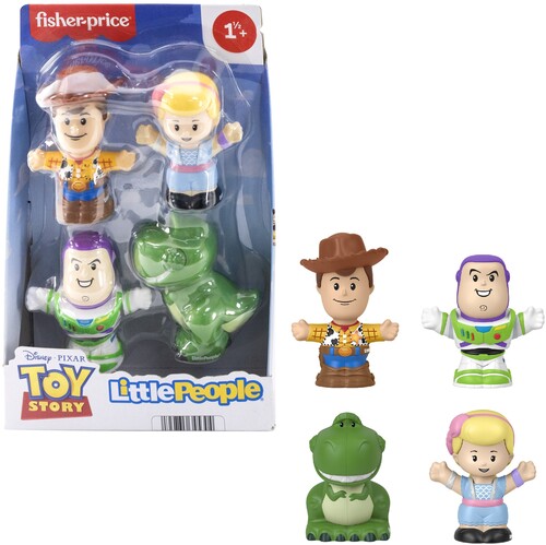 Fisher Price - Little People Toy Story Figure 4-Pack (Disney/PIXAR)