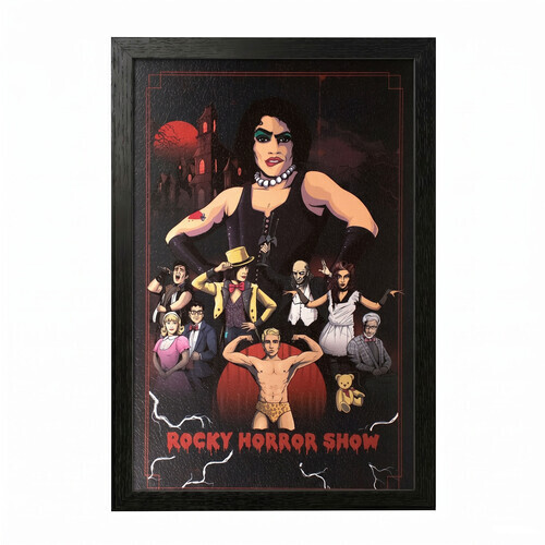 RHS - HORROR SHOW 11X17 FRAMED GEL COAT