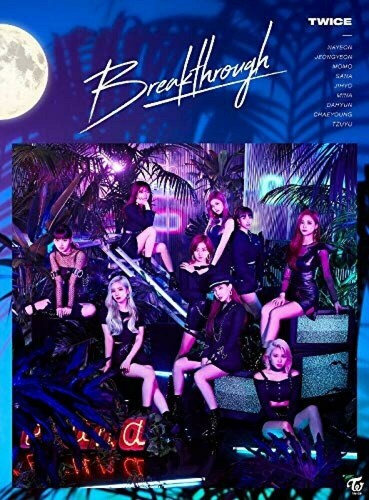 TWICE - Breakthrough vinyl record cover