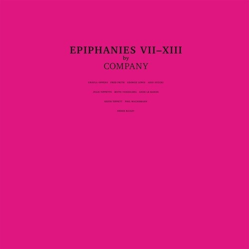 Epiphanies VII-XIII