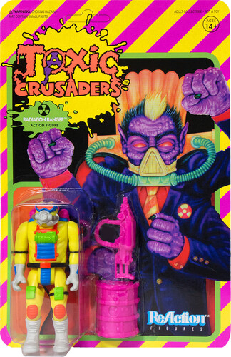 Toxic Crusaders ReAction Figures Wave 1 - Radiation Ranger