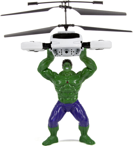 Rc Figures - Marvel Avengers Hulk Flying Figure IR Helicopter (Marvel, Avengers, Hulk)