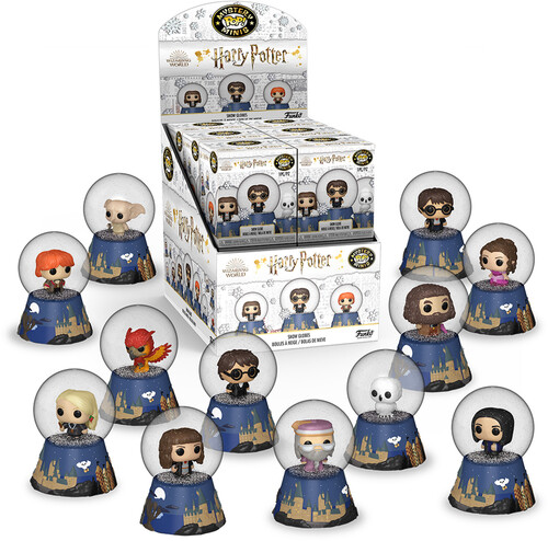 MYSTERY MINI SNOW GLOBE HARRY POTTER ONE RANDOM