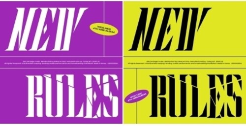 New Rules (Random Cover) (incl. 72pg Photobook, Tag Card + Photocard) [Import]