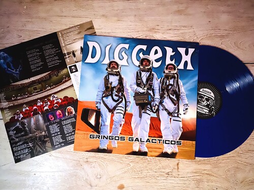Diggeth - Gringo Galacticos (Blue Metallic Vinyl)