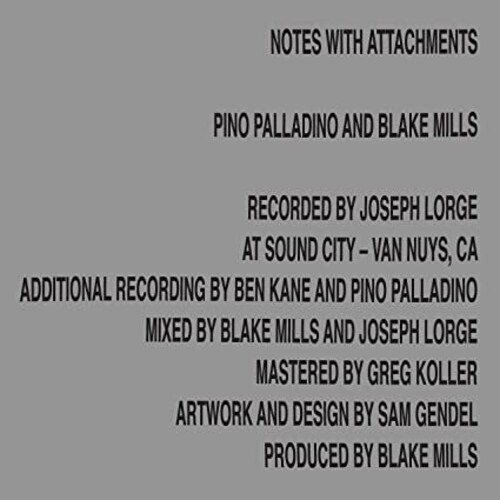 Pino Palladino and Blake Mills - Notes With Attachments [LP]