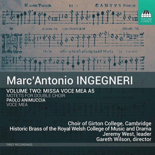 Ingegneri / Cambridge Choir Of Girton College - Missa Voce Mea A5 2