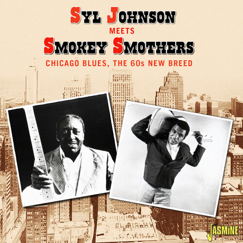 Sly Johnson / Smokey Smothers - Chicago Blues: The 60s New Breed (Uk) vinyl record cover