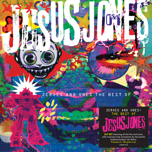 Jesus Jones Zeroes Ones The Best Of 140 Gram Gold Colored Vinyl 
