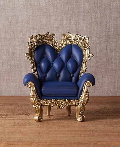 PARDOLL ANTIQUE CHAIR INDIGO AF ACCESSORY