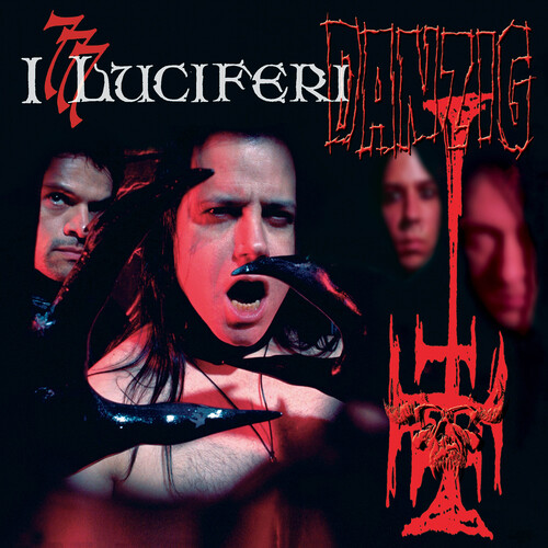 Danzig - 777: I Luciferi - Black/White/Red Split Splatter