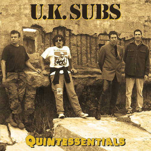 Quintessentials - YELLOW/ BLACK SPLATTER