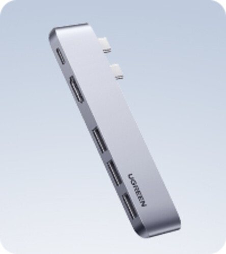 UGREEN - 5-in-2 USB C Hub for MacBook Pro/Air