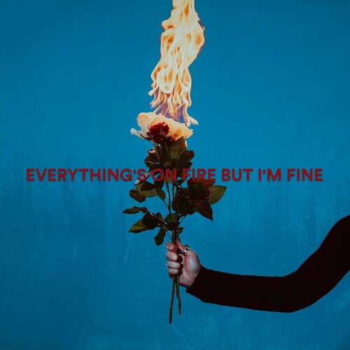 As December Falls - Everything's On Fire But I'm Fine vinyl record cover