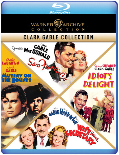 CLARK GABLE - 4 FILM COLLECTION