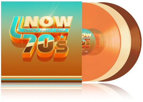 Now That's What I Call The 70's / Various - Orange, Beige & Brown Colored Vinyl