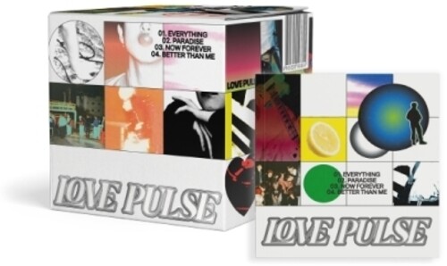 Love Pulse - Teume Version - incl. 168pg Photobook, 10 Square Polaroids, 20 Selfie Photocards, Square Sticker + 32pg Teume Note